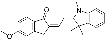 CAS#: 80867-06-7, 2-[(1,3-Dihydro-1,3,3-Trimethyl-2H-Indol-2-Ylidene)Ethylidene]-5-Methoxyindan-1-One