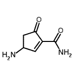 CAS 登录号：808737-71-5， 3-氨基-5-氧代-1-环戊烯-1-甲酰胺