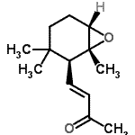 CAS 登录号：809237-15-8， (3E)-4-[(1R,2S,6S)-1,3,3-三甲基-7-氧杂双环[4.1.0]庚-2-基]-3-丁烯-2-酮