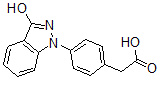 CAS 登录号:80934-59-4, 4-((3-羟基-1H-吲唑-1-基)苯基)乙酸