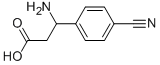 CAS 登录号：80971-95-5， 3-氨基-3-(4-氰基苯基)丙酸