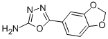 CAS#: 80987-71-9, 5-(1,3-Benzodioxol-5-Yl)-1,3,4-Oxadiazol-2-Amine