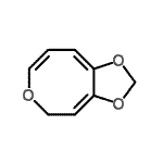 CAS 登录号：81013-17-4， 5H-[1,3]二氧杂环戊并[4,5-d]氧杂环辛三烯