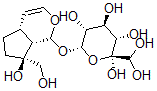 CAS 登录号：81026-61-1， [(1S)-1,4aa,5,6,7,7aa-六氢-5a,6a,7a-三羟基-7-(羟基甲基)环戊烯并[c]吡喃-1a-基]beta-D-吡喃葡萄糖苷