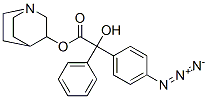 CAS 登录号:81039-79-4, 3-奎宁环基4-叠氮基三苯乙醇酯