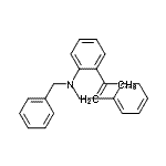 CAS 登录号：81051-11-8， N,N-二苄基-2-异丙烯基苯胺
