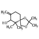 CAS#: 810682-15-6, (5S)-2,2,6,6-Tetramethyl-8-methylene-1,3-dioxaspiro[4.5]decan-7-ol
