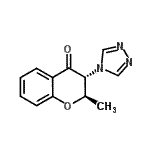 CAS 登录号:810692-82-1, (2R,3R)-2-甲基-3-(4H-1,2,4-三唑-4-基)-2,3-二氢-4H-苯并吡喃-4-酮