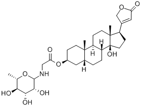 CAS#: 81072-29-9, Digitoxigenin-3-beta-N-L-rhamnosylglycyl ester