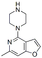 CAS#: 81078-82-2, 4-(1-Piperazinyl)-5-Aza-6-Methylbenzofuran Maleate