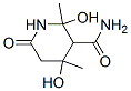 CAS#: 81124-62-1, 2,4-Dihydroxy-2,4-Dimethyl-6-Oxo-3-Piperidinecarboxamide