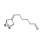 CAS 登录号：811442-96-3， 6-(2,3-二氮杂双环[2.2.1]庚-2-烯-7-亚基)己醛