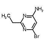 CAS 登录号：811450-27-8， 6-溴-2-乙基-4-嘧啶胺