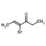 CAS 登录号：811470-76-5， (4Z)-4-溴-4-己烯-3-酮
