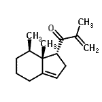CAS 登录号：811810-21-6， 1-[(1R,7R,7aR)-7,7a-二甲基-2,4,5,6,7,7a-六氢-1H-茚-1-基]-2-甲基-2-丙烯-1-酮