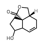 CAS 登录号：811810-28-3， (3aR,9aR)-6-羟基-4,5,6,6a,9,9a-六氢-1H-茚并[3a,4-c]呋喃-3-酮