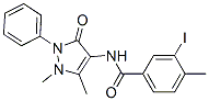 CAS#: 81217-08-5, N-(1,5-Dimethyl-3-Oxo-2-Phenyl-Pyrazol-4-Yl)-3-Iodo-4-Methyl-Benzamide