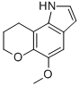 CAS 登录号：81257-95-6， 1,7,8,9-四氢-5-甲氧基吡喃并(2,3-g)吲哚