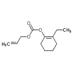 CAS 登录号：812638-96-3， 烯丙基2-乙基-1-环己烯-1-基碳酸酯
