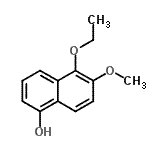 CAS 登录号：812646-82-5， 5-乙氧基-6-甲氧基-1-萘酚