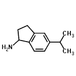 CAS 登录号：812694-95-4， 5-异丙基-1-茚满胺