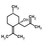 CAS 登录号：812699-68-6， (1R,5S)-2-异亚丙基-5-甲基-1-(2-甲基-2-丙烯-1-基)环己醇