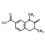 CAS 登录号：813424-71-4， 1,3-二甲基-2-氧代-1,2,3,4-四氢-7-喹啉羧酸