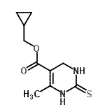 CAS 登录号：813453-98-4， 环丙基甲基6-甲基-2-硫代-1,2,3,4-四氢-5-嘧啶羧酸酯