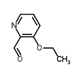 CAS 登录号：81376-84-3， 3-乙氧基-2-吡啶甲醛