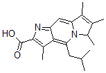 CAS 登录号：81384-50-1， 3,6,7,8-四甲基-4-(2-甲基丙基)-6H-吡咯并[4,5-f]吲嗪-2-羧酸