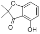 CAS 登录号：81407-92-3， 4-羟基-2,2-二甲基-苯并呋喃-3-酮