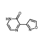 CAS 登录号：81411-75-8， 3-(1,2-恶唑-3-基)-2(1H)-吡嗪酮