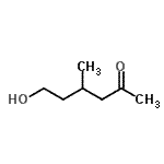 CAS 登录号：81415-45-4， 6-羟基-4-甲基-2-己酮
