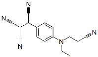 CAS 登录号：81430-43-5， [4-[(2-氰基乙基)乙胺]苯基]乙烯三甲腈