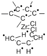 CAS#: 81476-73-5, Dichloro(H5-2,4-Cyclopentadien-1-Yl)[(1,2,3,4,5-H)-1,2,3,4,5-Pentamethyl-2,4-Cyclopentadien-1-Yl]-Zirconium