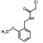 CAS 登录号：81494-04-4， 2-氯-N-(2-甲氧基苄基)乙酰胺