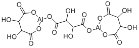 CAS 登录号:815-78-1, 酒石酸铝