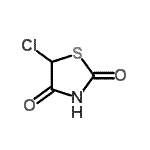 CAS 登录号：81515-94-8， 5-氯-1,3-噻唑烷-2,4-二酮