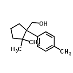 CAS 登录号：815620-57-6， [2,2-二甲基-1-(4-甲基苯基)环戊基]甲醇