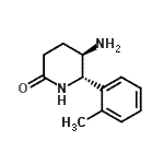 CAS 登录号：815631-89-1， (5R,6S)-5-氨基-6-(2-甲基苯基)-2-哌啶酮
