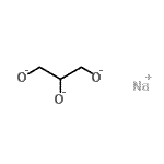 CAS#: 816-41-1, 1,2,3-Propanetriolate, sodium salt (1:1)