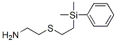 CAS#: 81633-87-6, ((2-Dimethylphenylsilyl)Ethylthio)Ethylamine