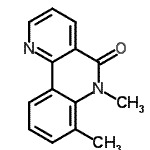 CAS 登录号：816418-45-8， 6,7-二甲基苯并[h][1,6]萘啶-5(6H)-酮