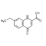 CAS 登录号：816448-98-3， 7-乙基-4-羟基-2-喹啉羧酸