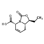CAS 登录号：816452-92-3， (1S,5R,8aS)-1-乙基-3-氧代-1,5,8,8a-四氢[1,3]恶唑并[3,4-a]吡啶-5-羧酸