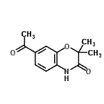 CAS 登录号：816464-27-4， 7-乙酰基-2,2-二甲基-2H-1,4-苯并恶嗪-3(4H)-酮