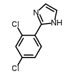 CAS 登录号：81654-43-5， 2-(2,4-二氯苯基)-1H-咪唑