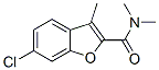 CAS#: 81718-70-9, 6-Chloro-N,N,3-Trimethyl-Benzofuran-2-Carboxamide