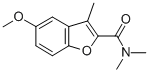 CAS#: 81718-73-2, 5-Methoxy-N,N,3-Trimethyl-2-Benzofurancarboxamide
