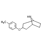 CAS 登录号：817195-88-3， 3-(4-甲基苯氧基)-8-氮杂双环[3.2.1]辛烷